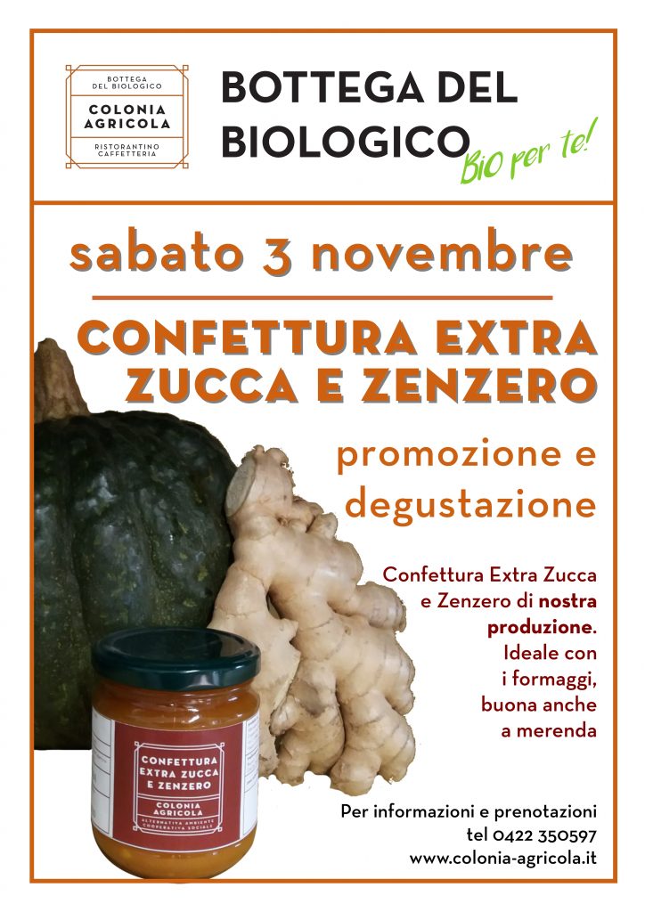 Confettura zucca e zenzero