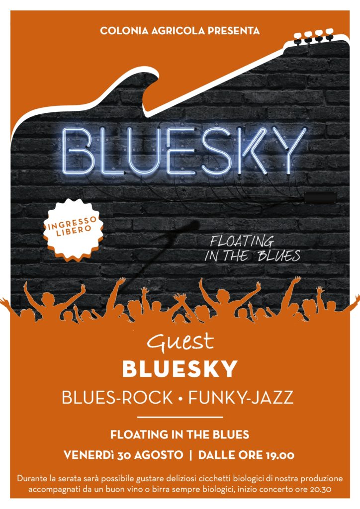 Bluesky in concerto fronte